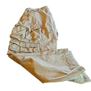 Cargo Supply Men's Cargo Pants Tan 36/30 "Trendy"